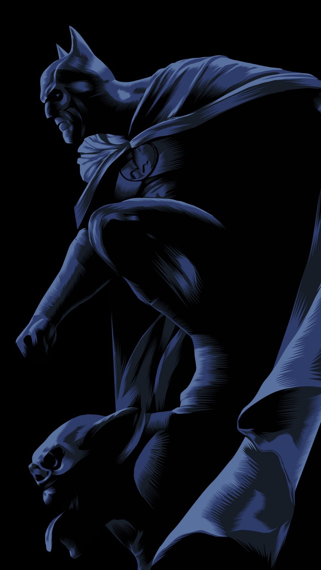 1080x1920 Batman Wallpaper 4K, AMOLED, DC Superheroes, DC Comics