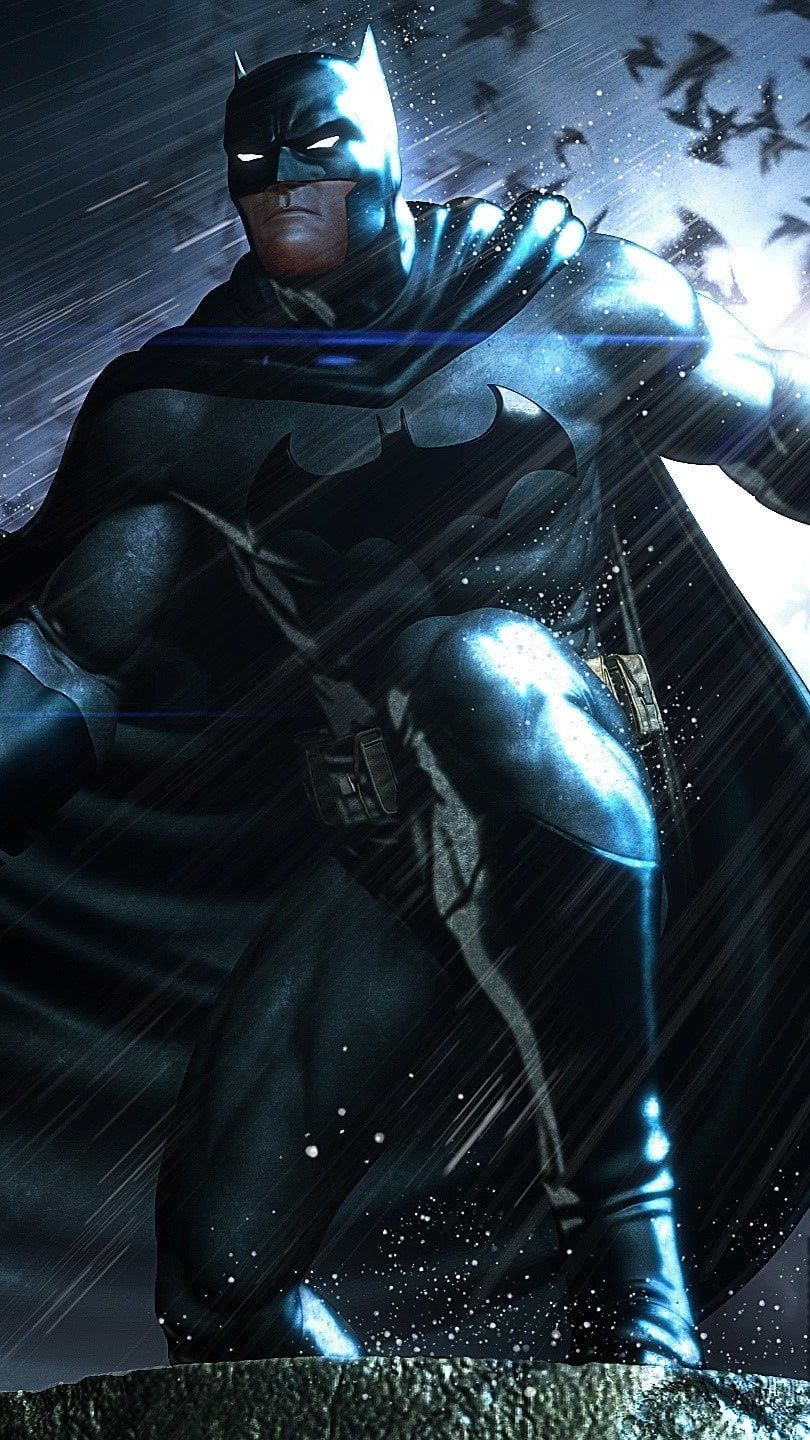 810x1440 Batman in DC comics Wallpaper 2k for iPhone and Mobile Phone