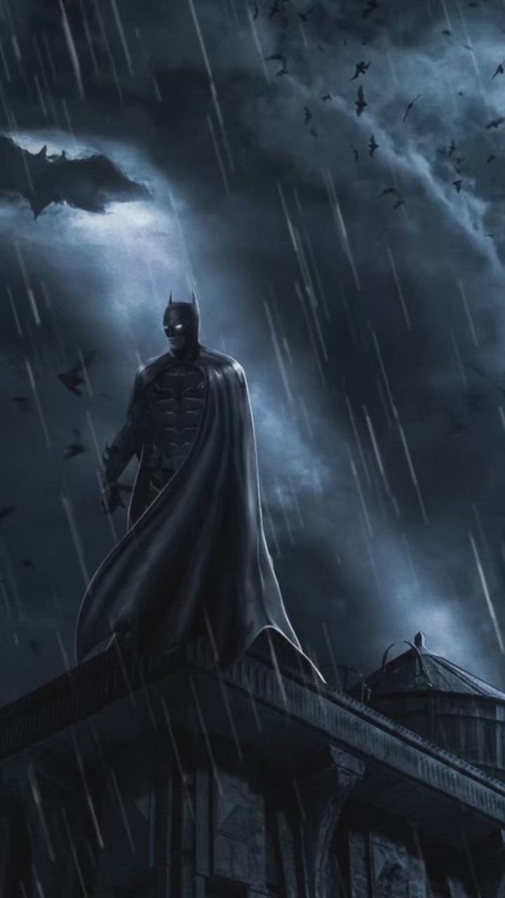 720x1280 Dc Comics Batman Live Animation Wallpaper in 4K for Android iOS
