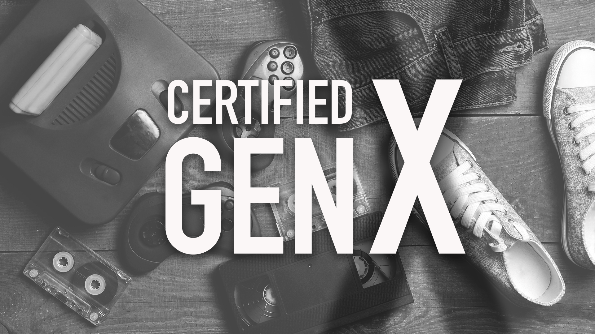 1920x1080 Relive your musical glory days with songs from the '80s to today on Certified Gen X
