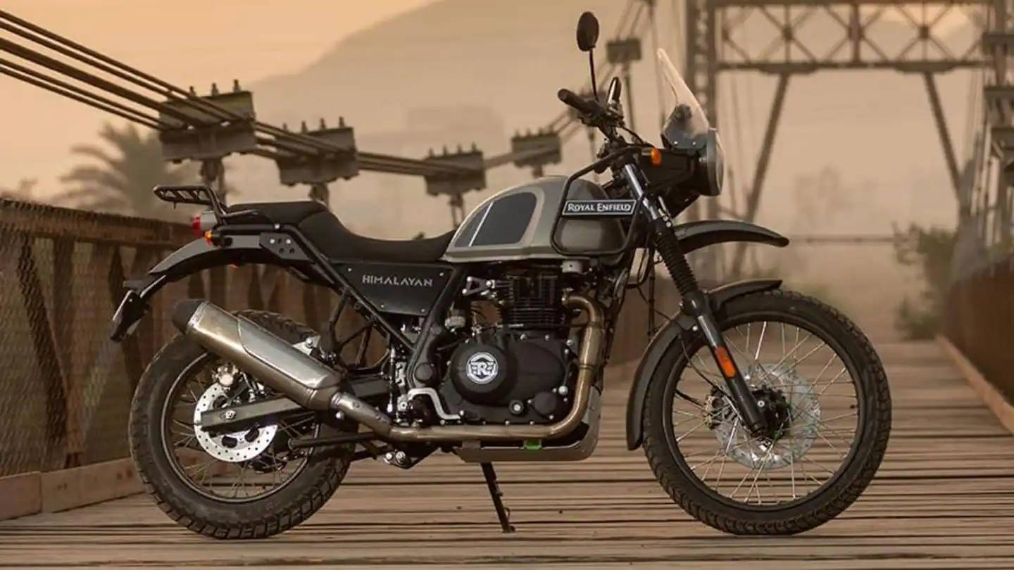 1440x810 Download Himalayan Bike On Wood Bridge Wallpaper