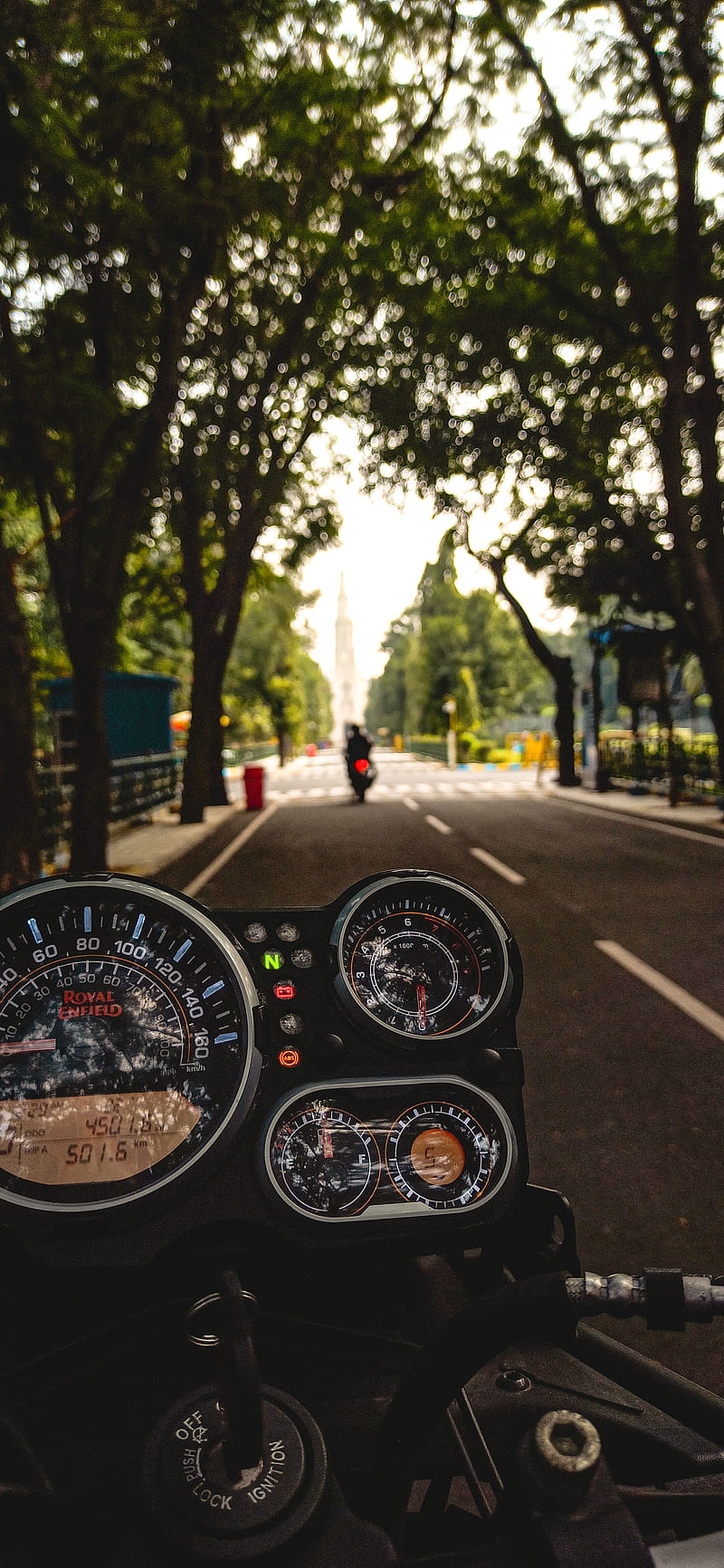 800x1732 Himalayan Bike, Adventure, Church, Off Road, Royal Enfield, Speedometer, HD Phone Wallpaper