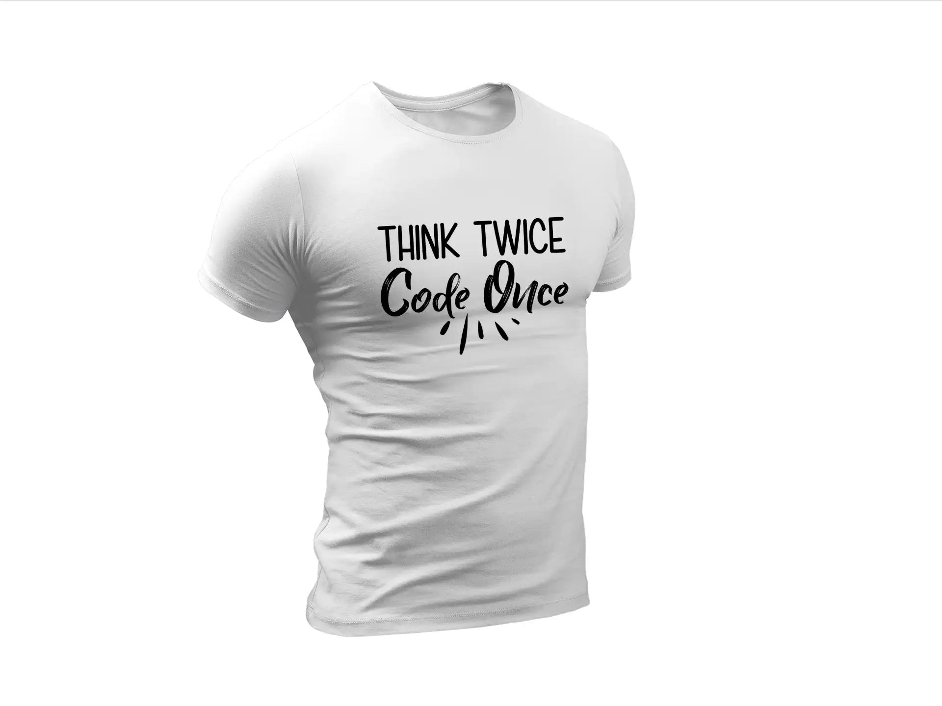 1920x1440 Think Twice Code Once SVG Design