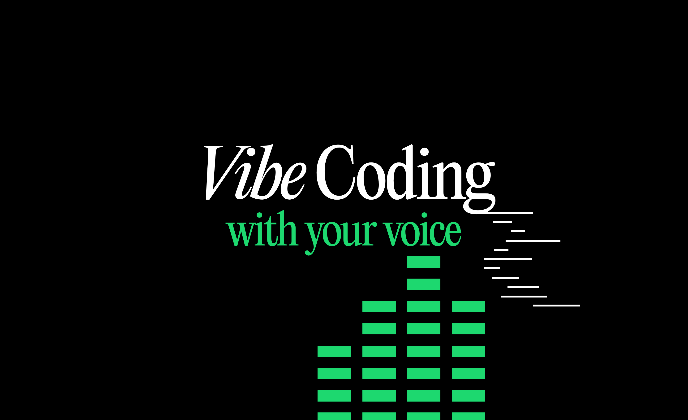 2912x1776 Speech To Code: Vibe Coding With Voice Addy Osmani