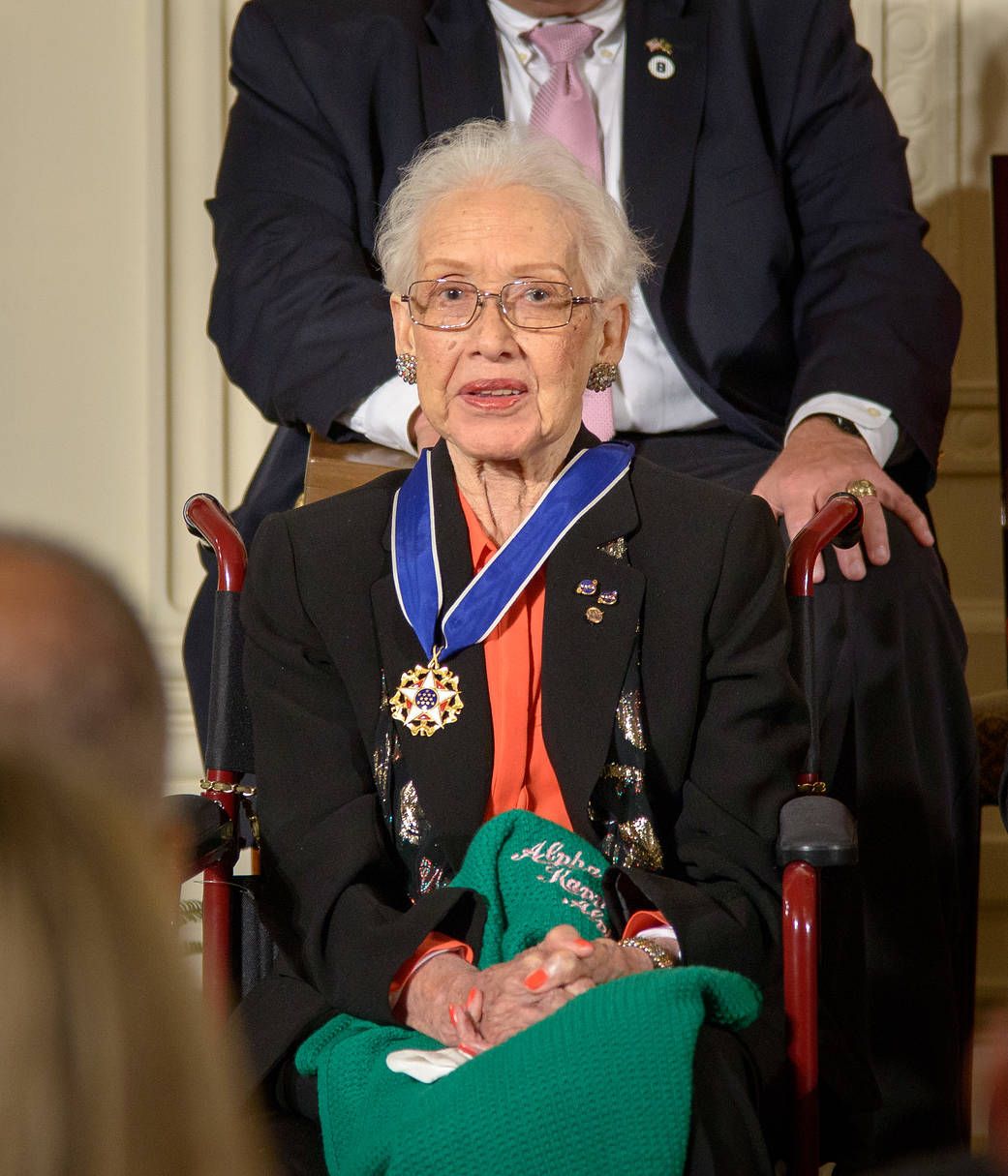 1041x1215 Katherine Johnson Receives Presidential Medal of Freedom