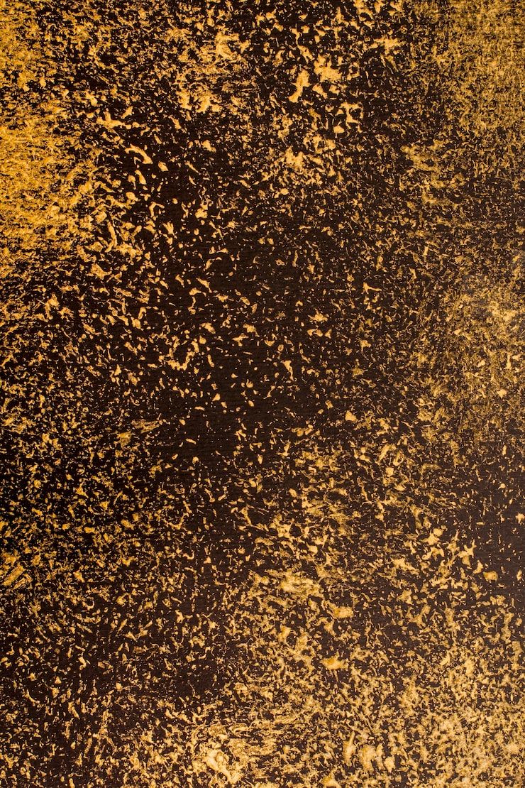 740x1110 Gold drip transparent Image