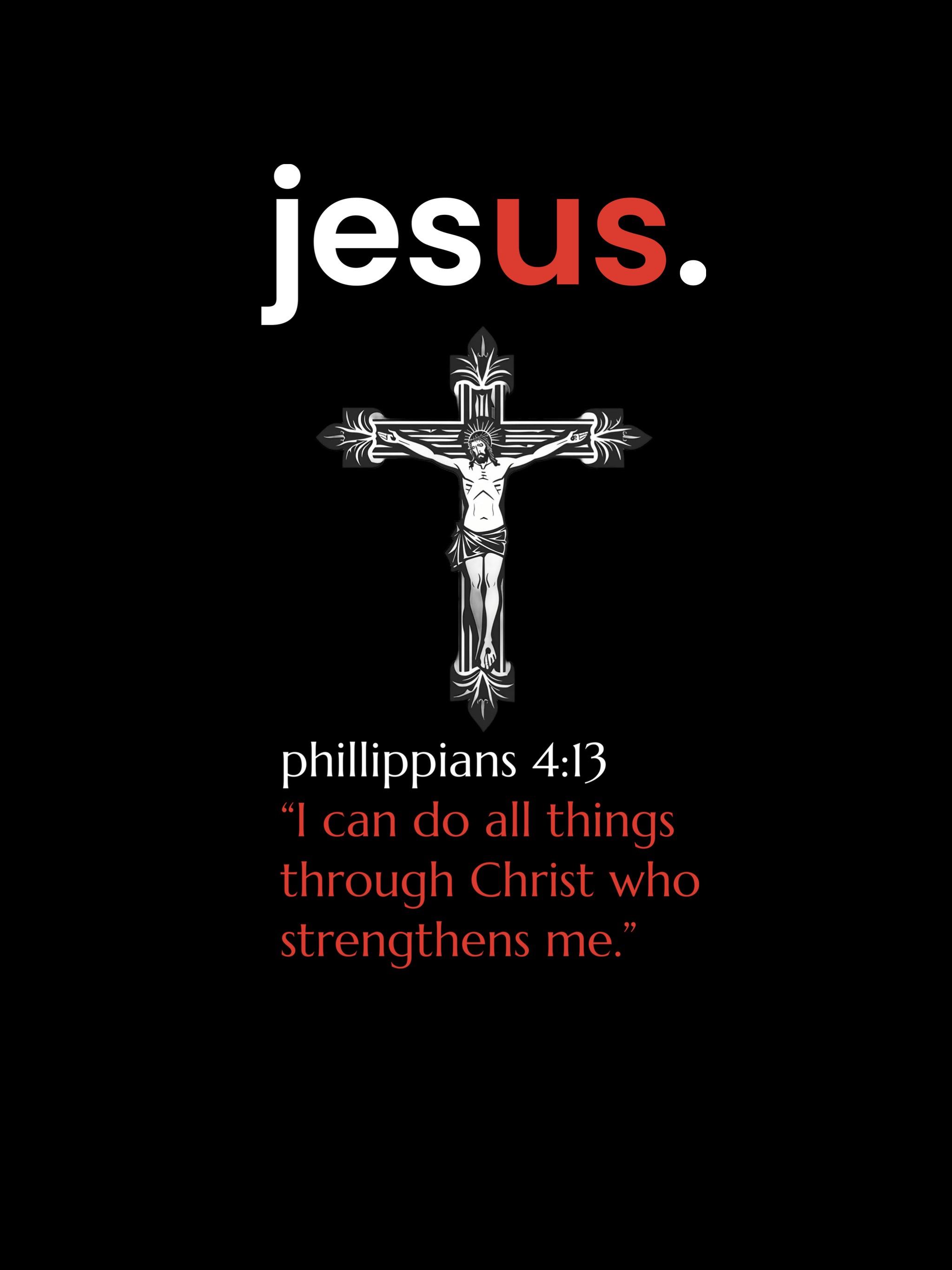2048x2732 Wallpaper I made about Jesus