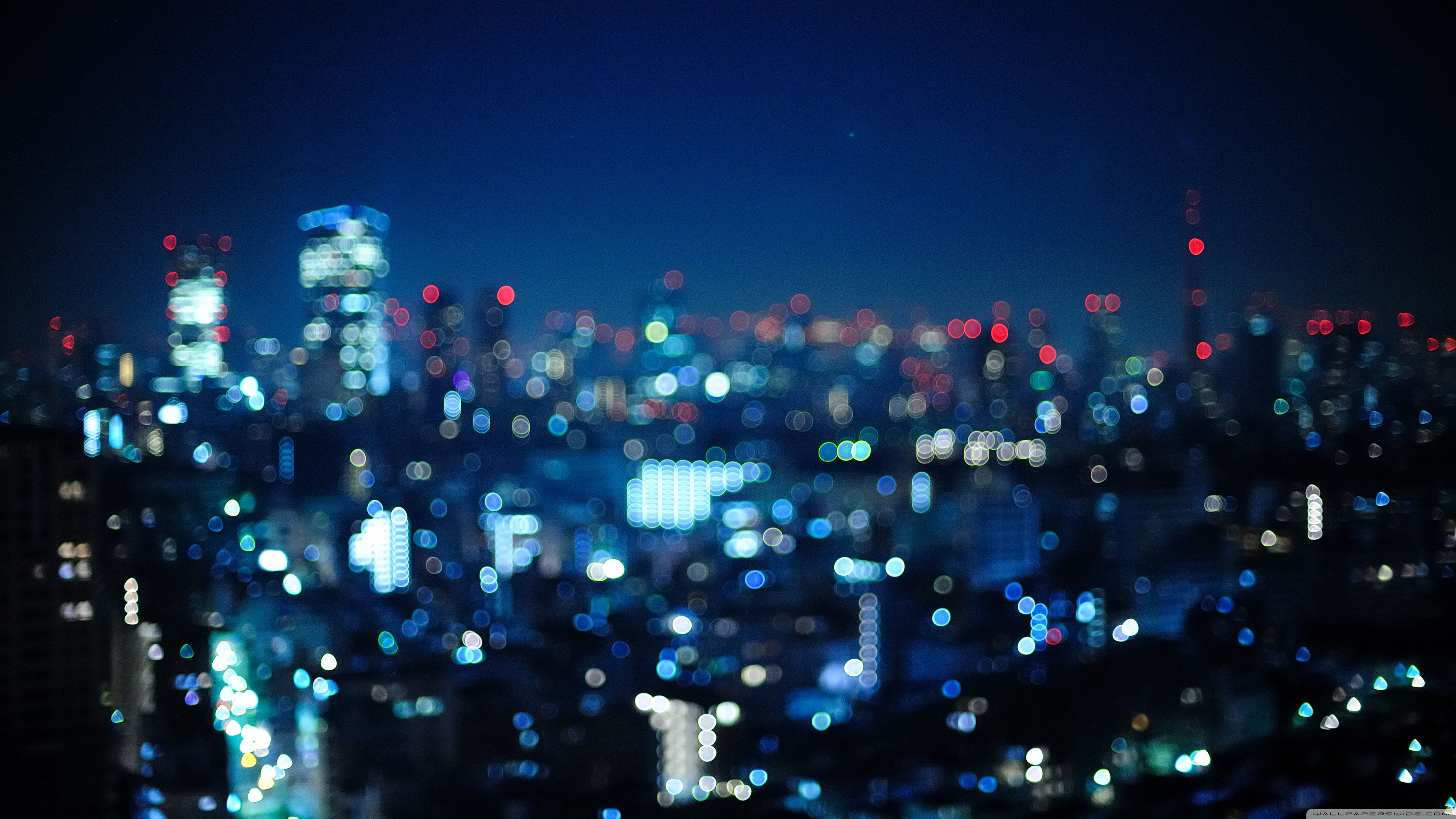 3840x2160 Tokyo Japan Bokeh City [3840*2160]