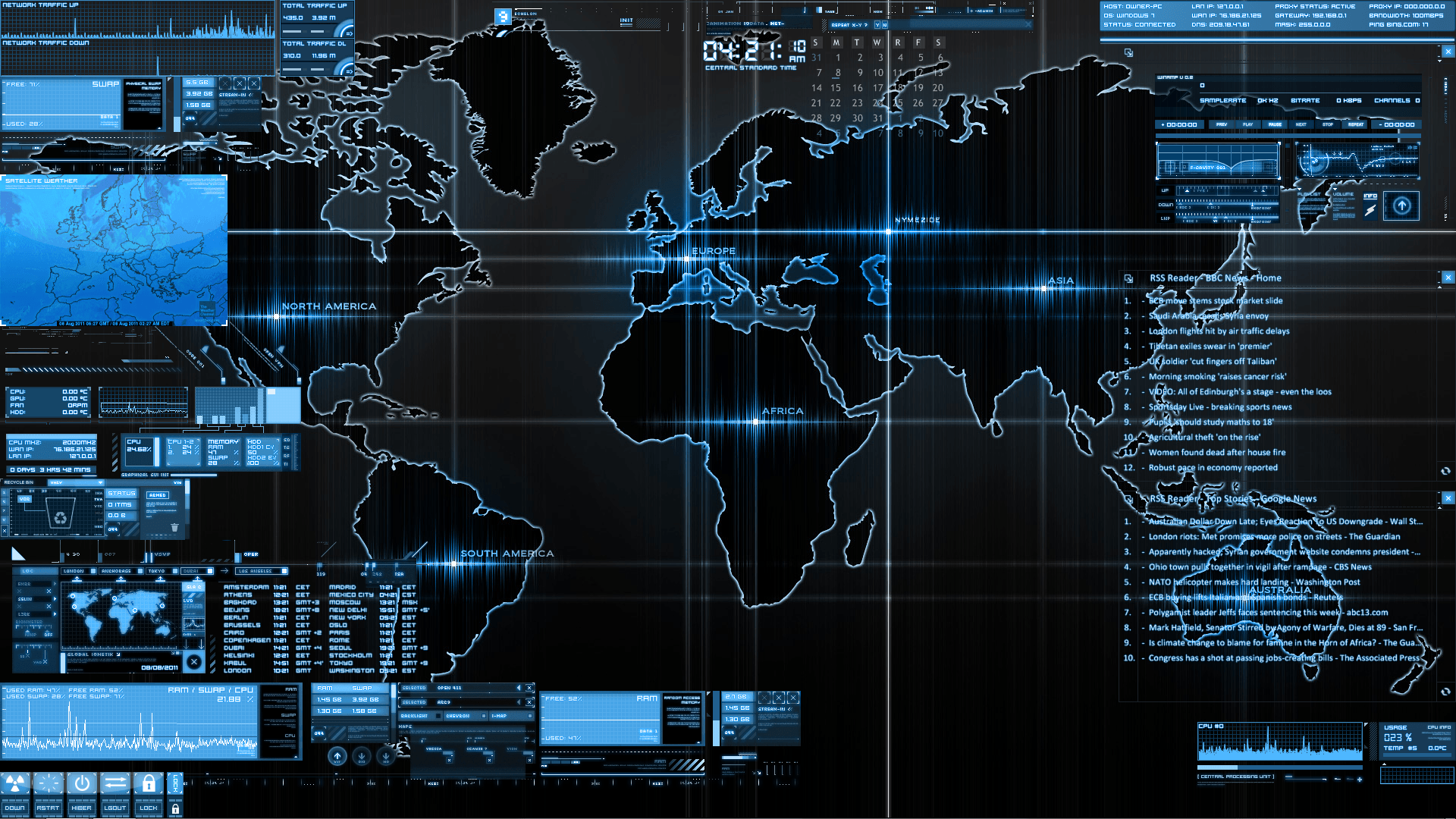 1920x1080 Cyber Security Desktop Wallpaper