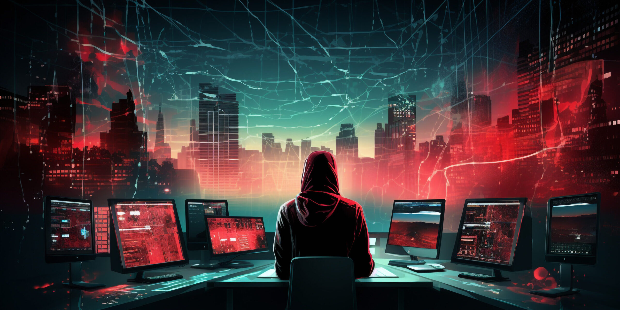 2560x1280 Cyber Frontlines: The Cybersecurity Imperative in Modern Warfare