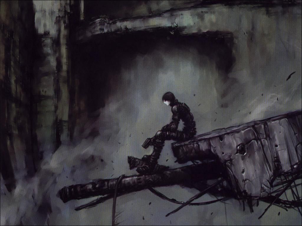 1024x768 Book ten: Biomega Vol. 1 by Tsutomu Nihei. My Year in Books
