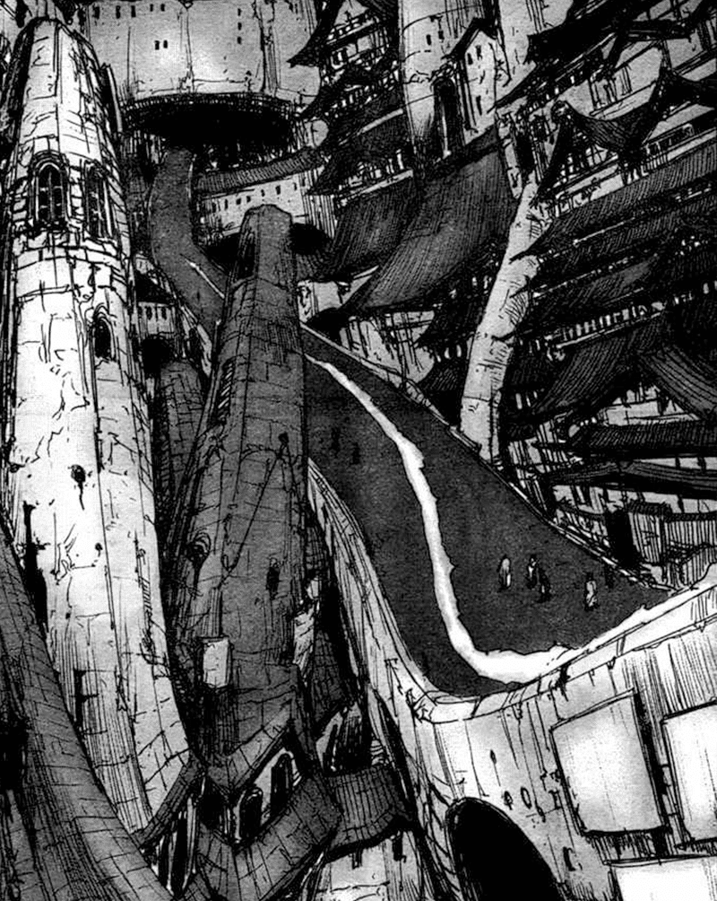 800x1004 Biomega Nihei's Cyberpunk Zombie Apocalypse