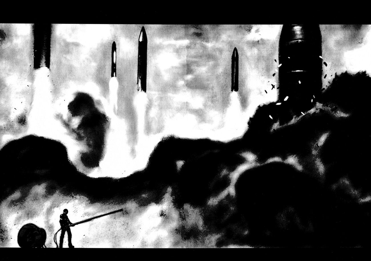 1300x917 Biomega Tsutomu. Anime Image Board