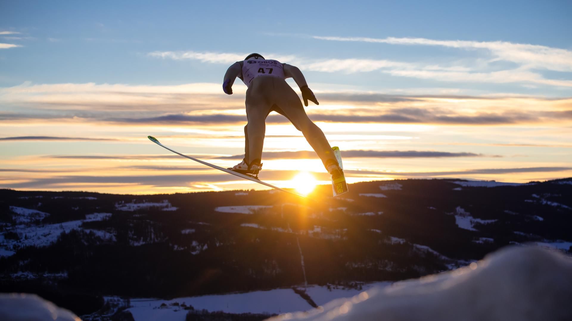 1920x1080 Lysgårdsbakkene Ski Jumping Arena sights in Lillehammer, Lillehammer