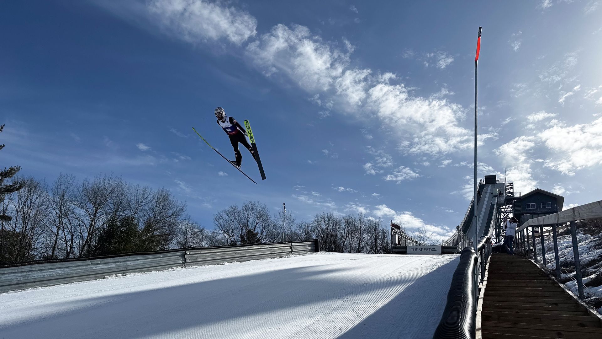 1920x1080 Ski Jumping. Michigan's Upper Peninsula