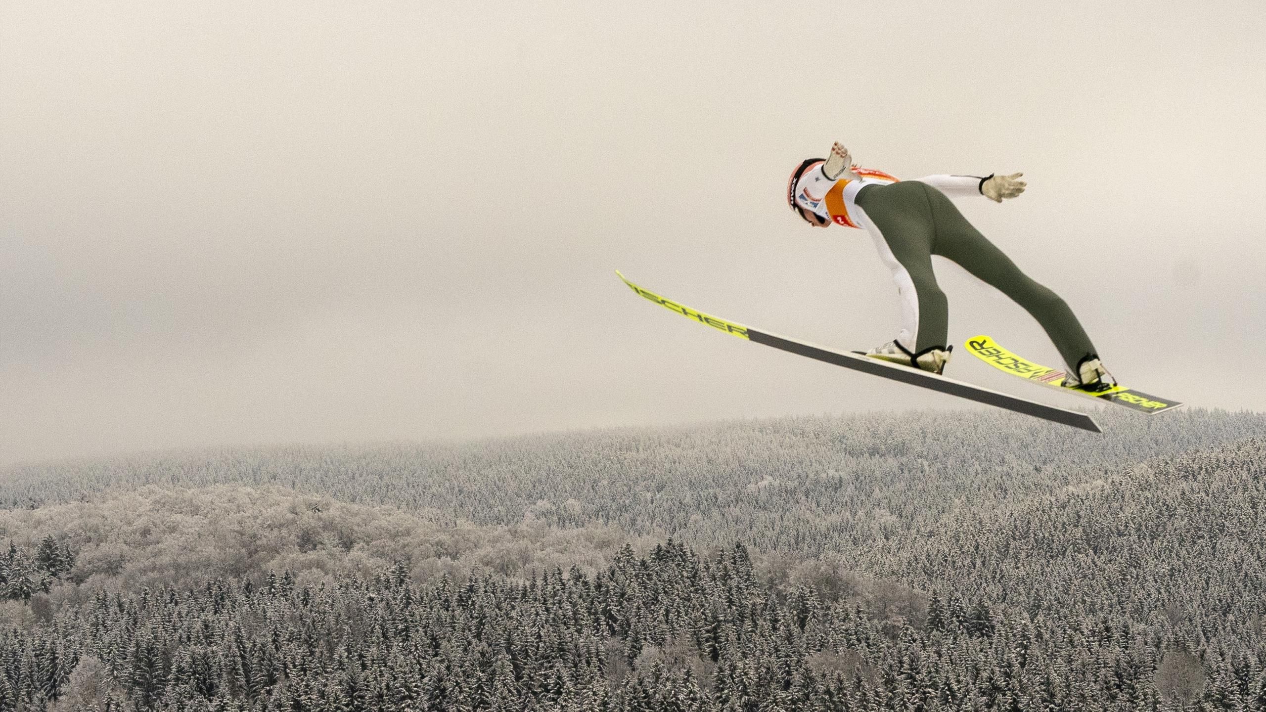2560x1440 Ski jumping at the 2026 Milano Cortina Olympics: What are the rules, how does scoring work, what are the bizarre plants for?
