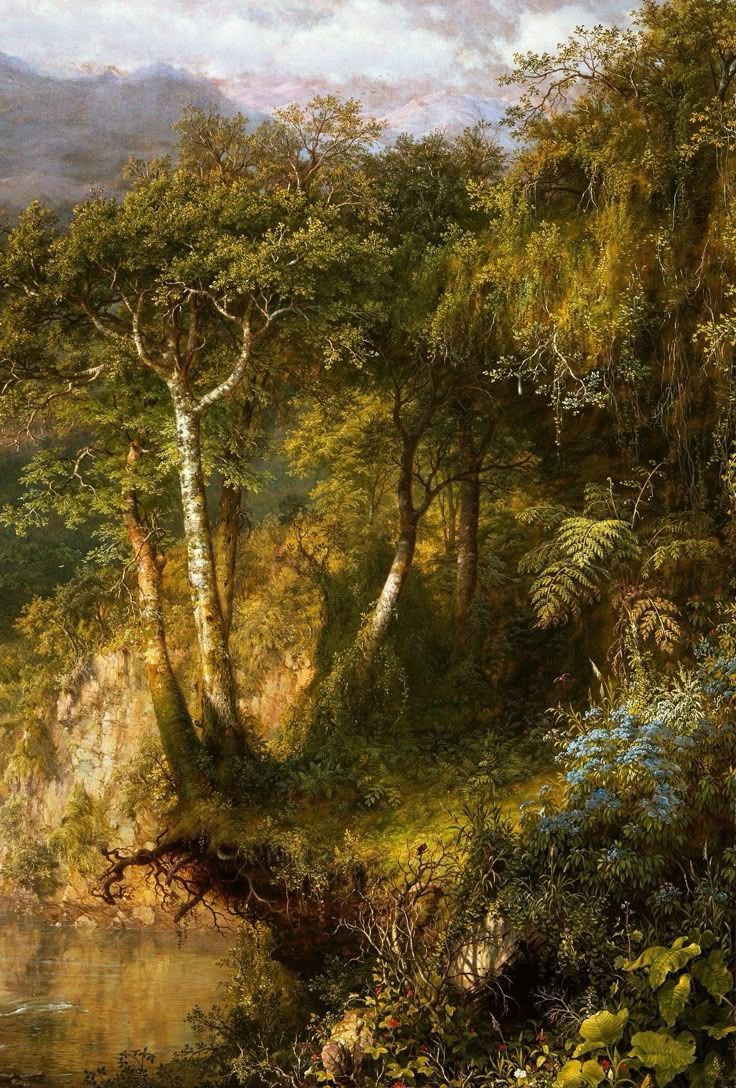 736x1088 Heart of the Andes by Frederic Edwin Church, 1859