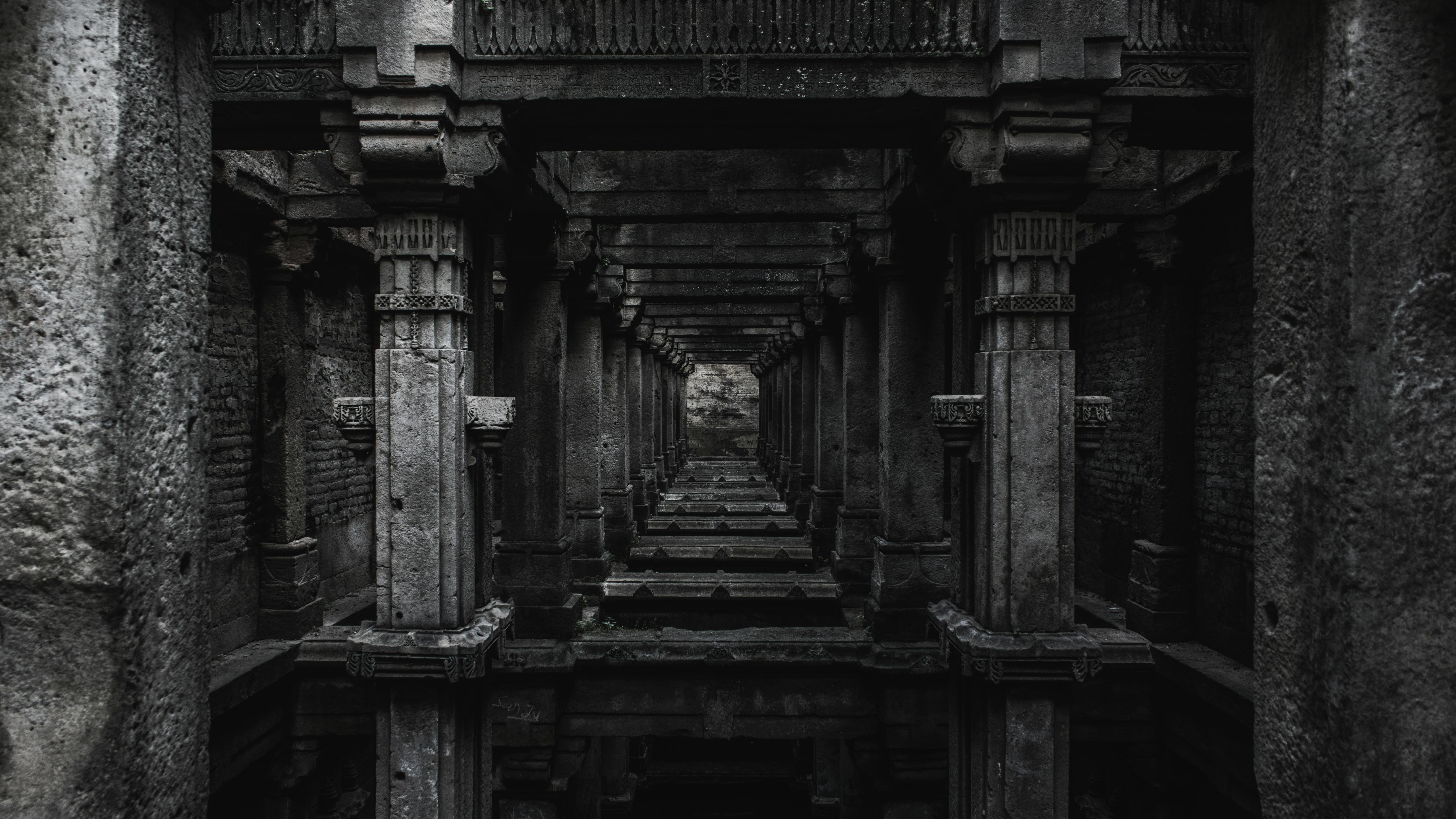 5893x3315 Free of age old, ancient, ancient civilization, antique, antiquity, archaeology, archaic, architecture, art, carving, classic, columns, cult, cultural, cultural heritage, dark, darkness, daylight, design, esoteric, exterior, fortification