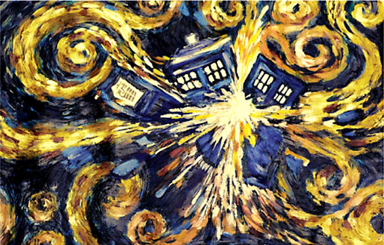 Doctor Who Starry Night Wallpapers