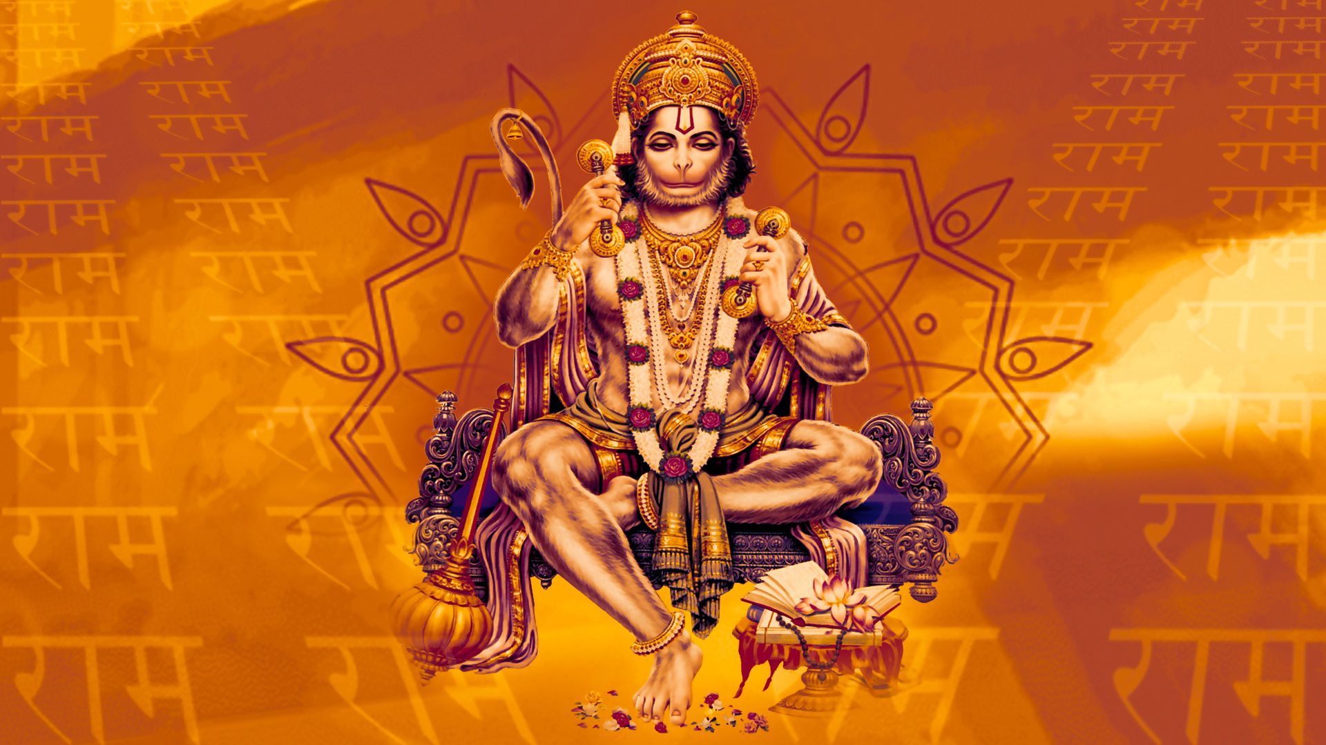 1920x1080 Ram Bhakt Hanumanji God HD Hanuman Wallpaper