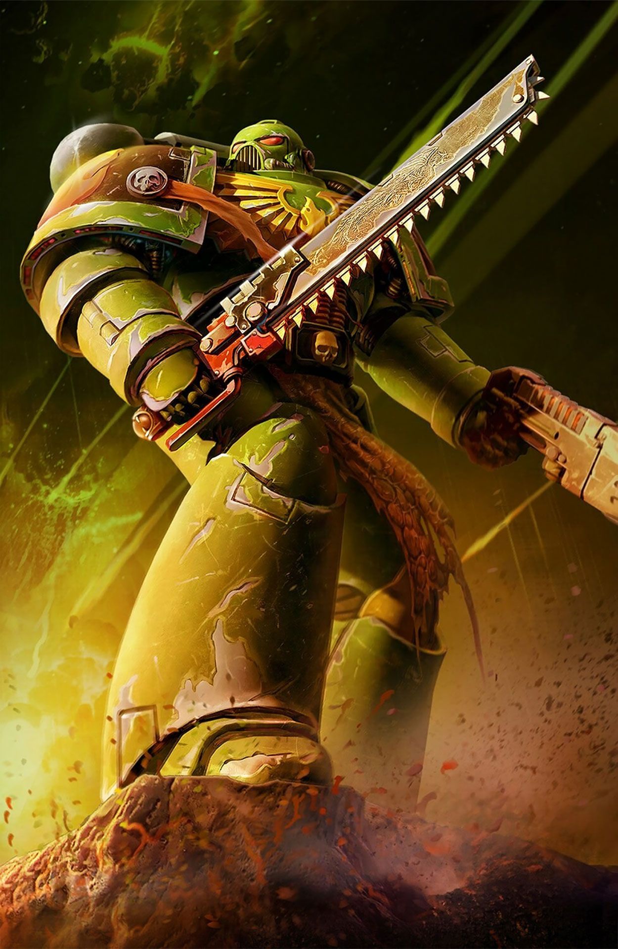 1250x1920 Warhammer Salamanders Wallpaper