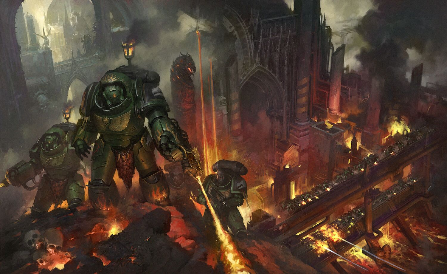 1500x919 Hey I'm Trying To Decide Witch Army I Want To Start The Hobby With. Tell Me Your Favorite Trivia Lore About The Salamanders And Or Vulkan