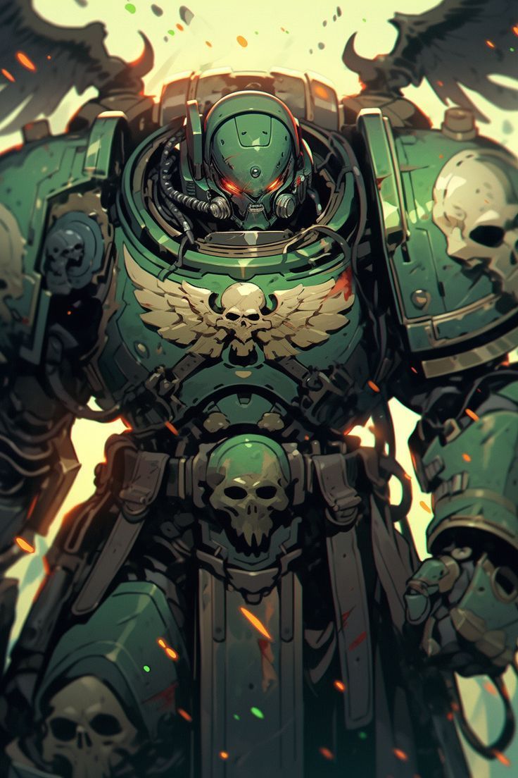 736x1104 Immerse Your iPhone in the Grim Darkness: Explore Stunning 40K iPhone Wallpaper