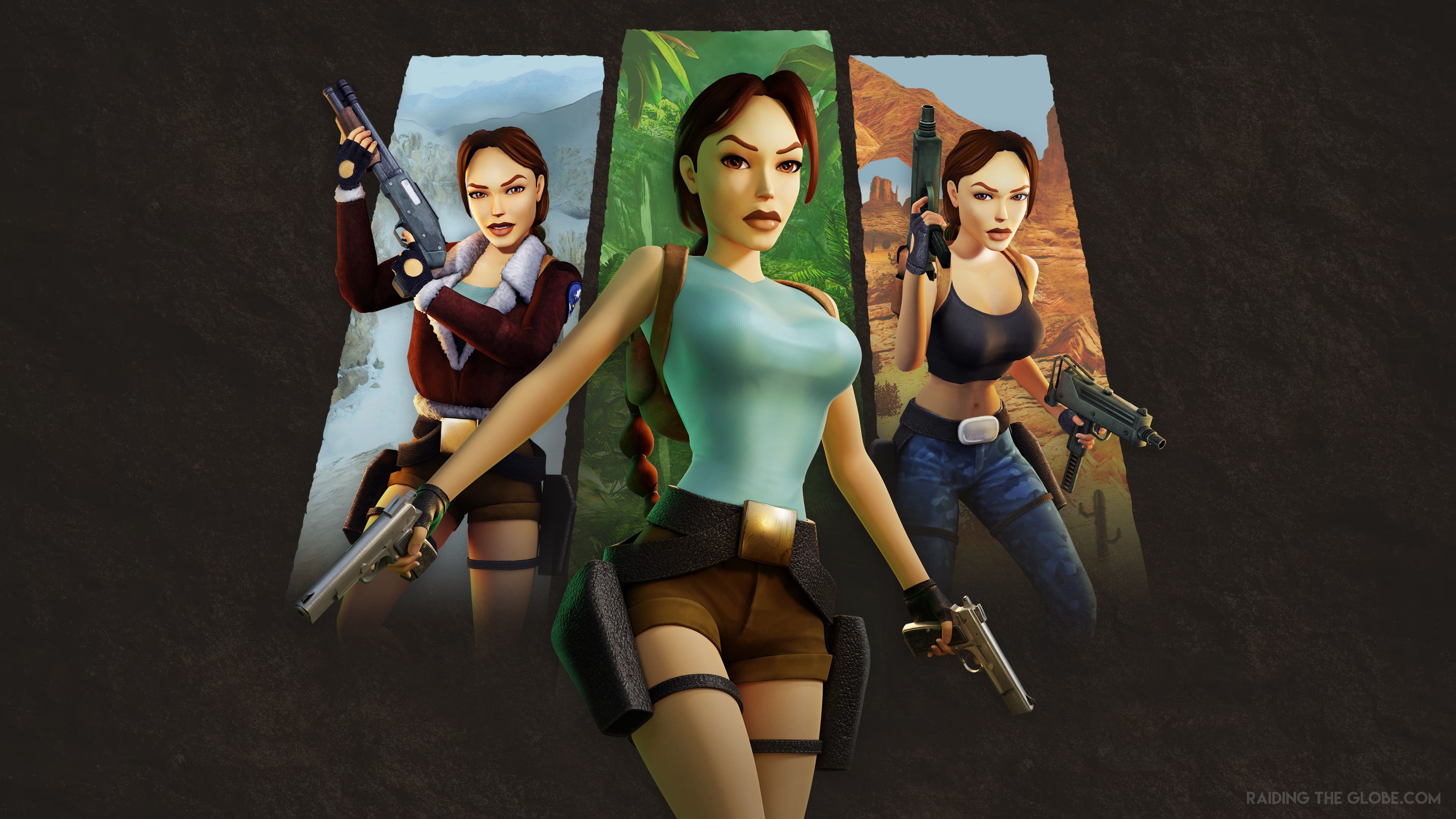 3840x2160 Tomb Raider I III Remastered Starring Lara Croft Wallpaper The Globe