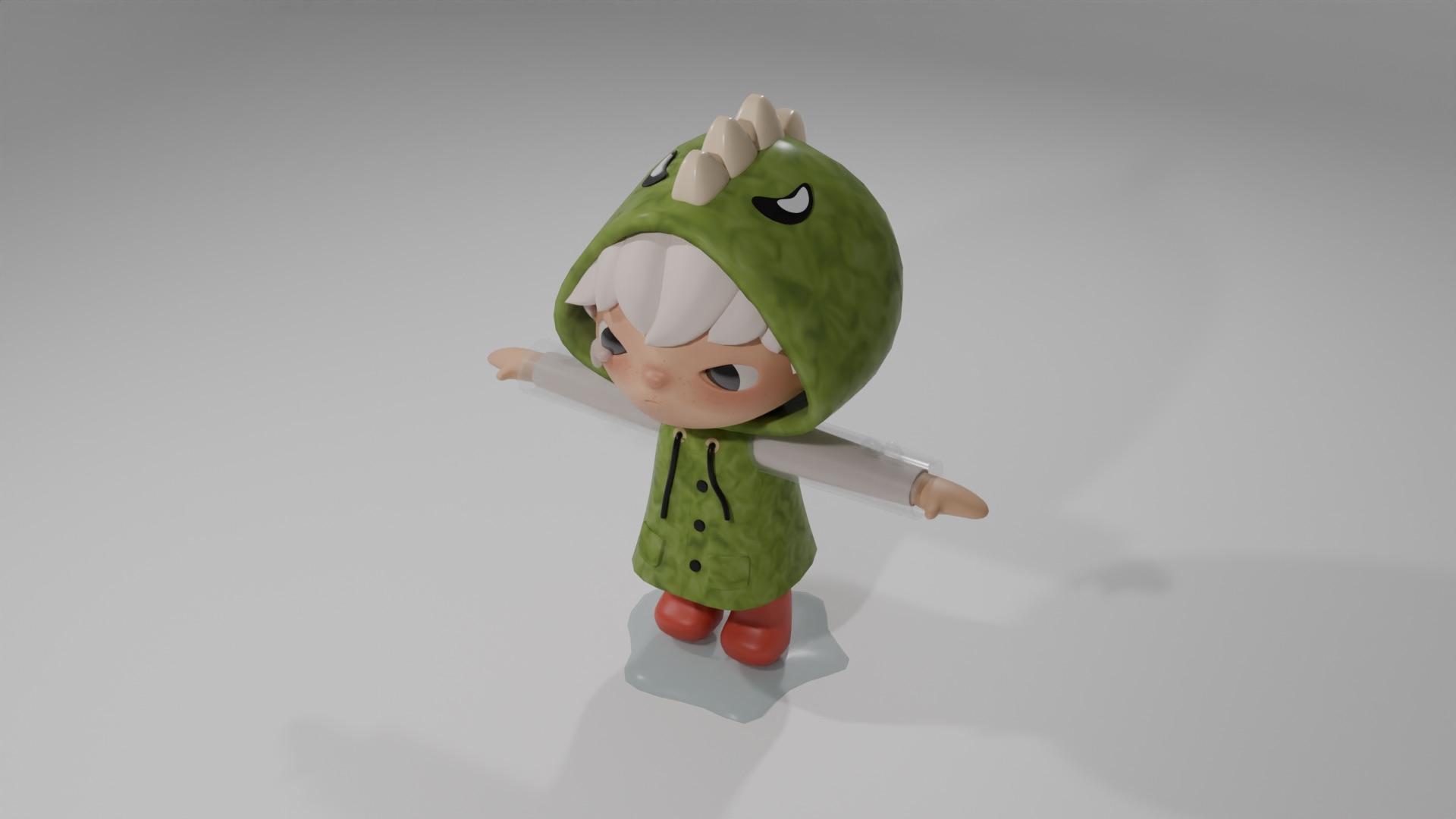 1920x1080 Pop Mart Hirono Model