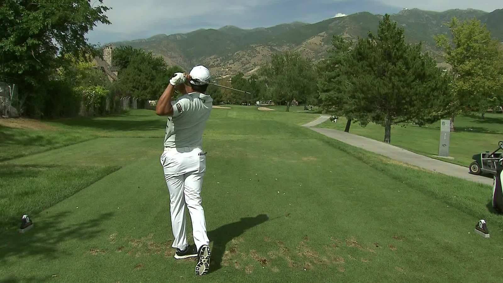 1600x900 Seonghyeon Kim dials in tee shot to yield birdie at Utah Championship