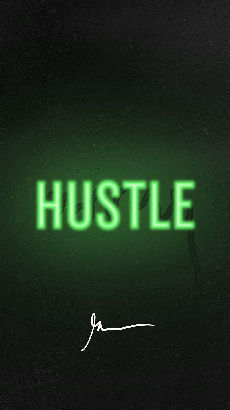 800x1422 Gym Motivation, Hustle, neon light, HD phone wallpaper