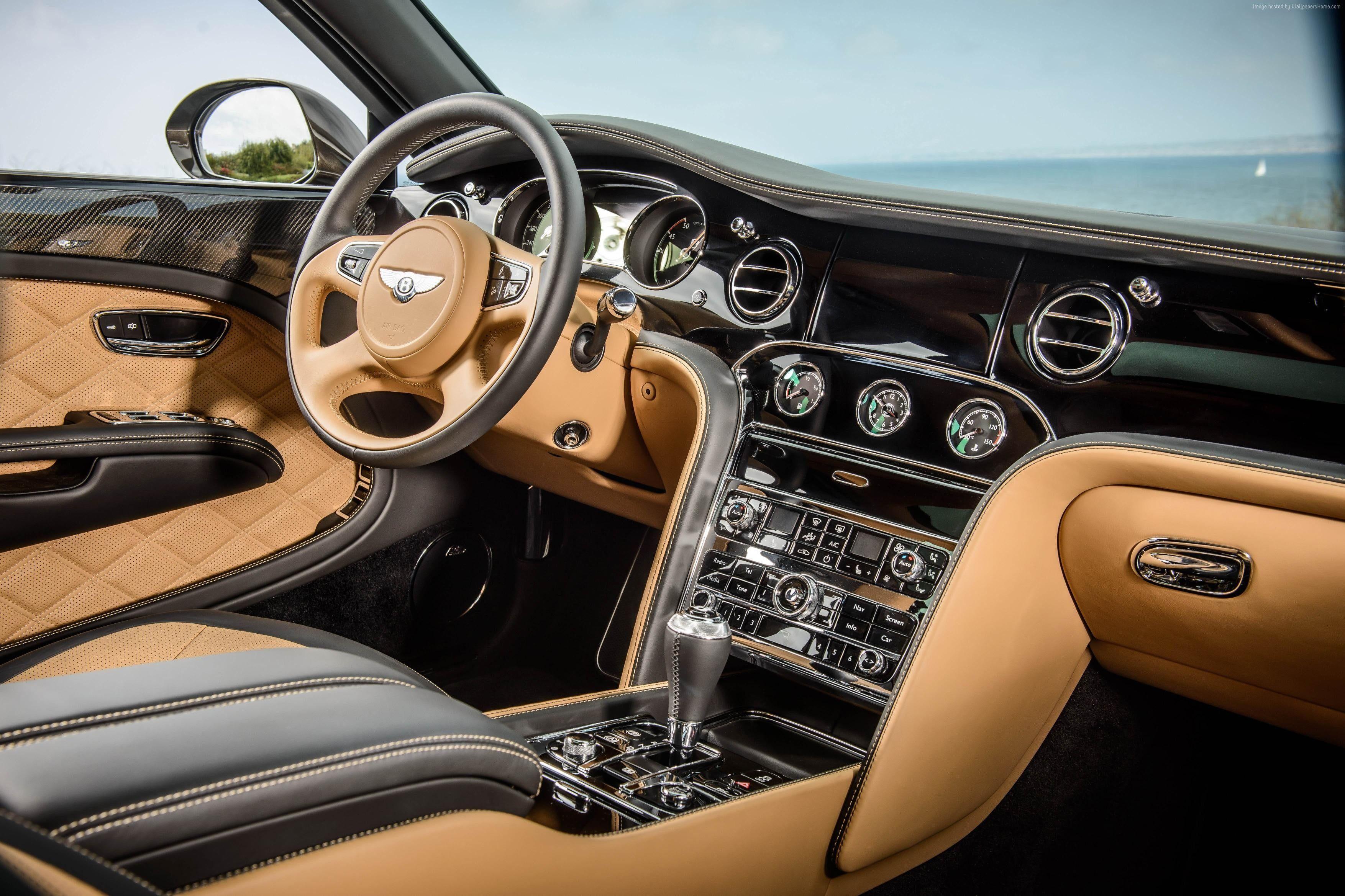 3510x2340 Bentley vehicle interior HD wallpaper