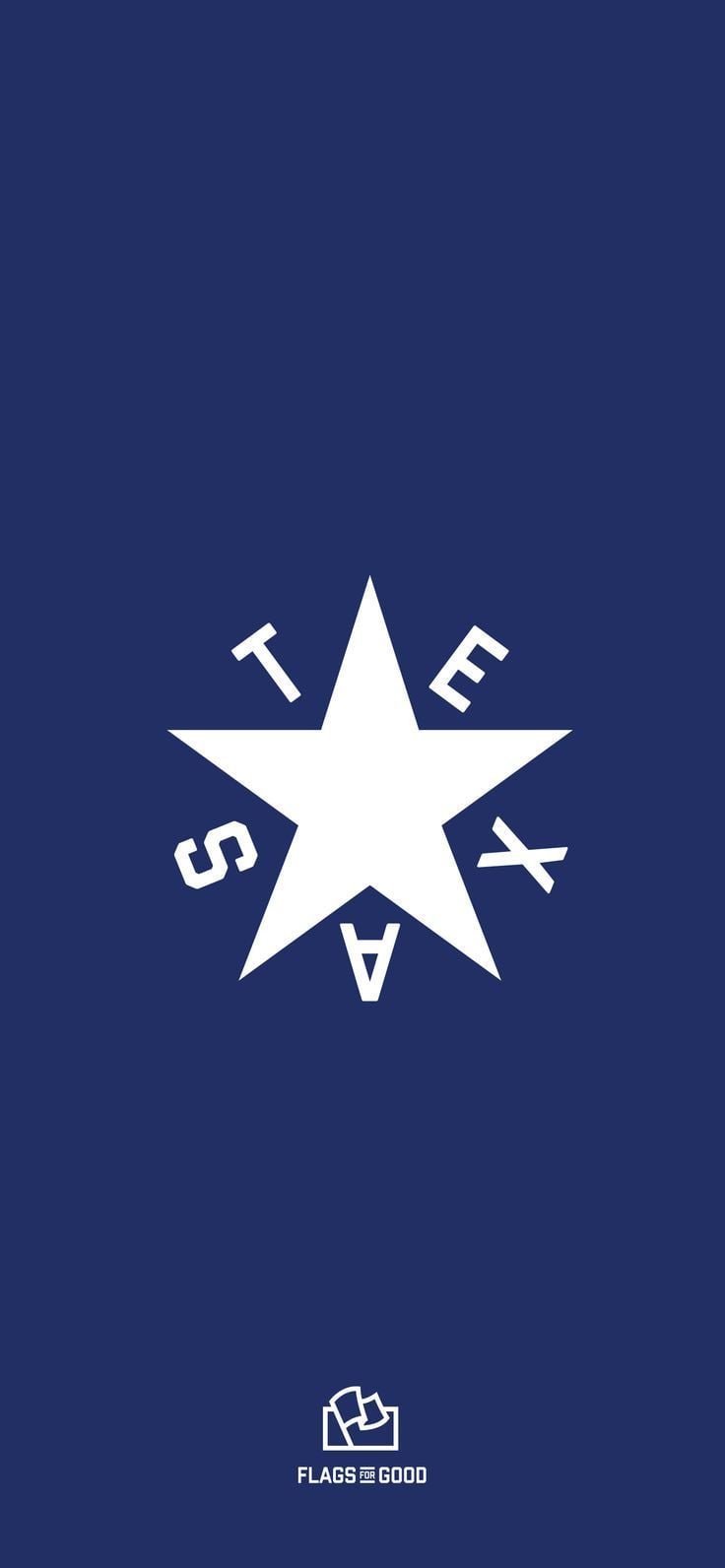 736x1592 Texas DeZavala Flag iPhone Android Phone Wallpaper