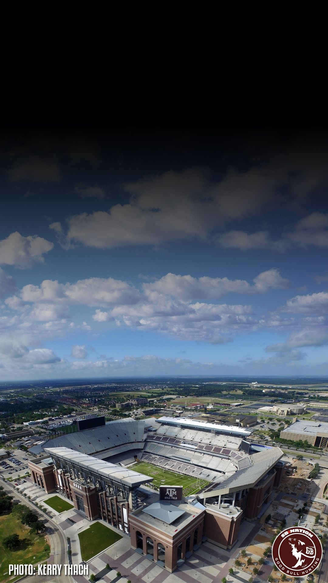 1080x1920 New Texas A&M wallpaper of Renovated Kyle Field for your phones and desktops. Good Bull Hunting