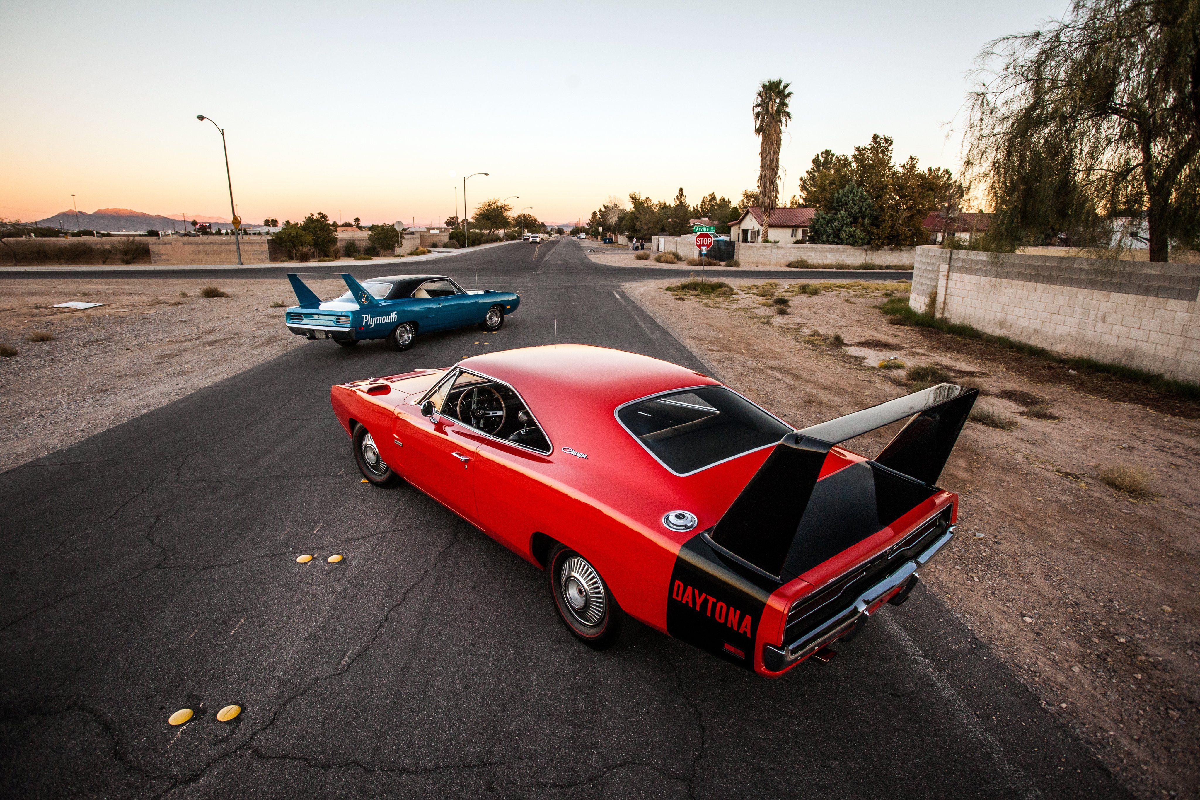 4096x2731 Plymouth Road Runner Superbird Hemi muscle classic dodge
