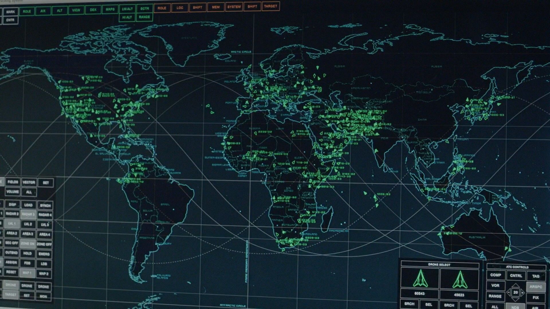 1920x1080 Military Map Wallpaper
