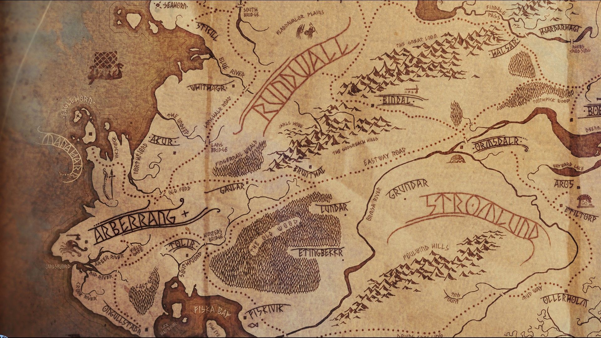 1920x1080 What videogame maps can tell us about their worlds. Rock Paper Shotgun