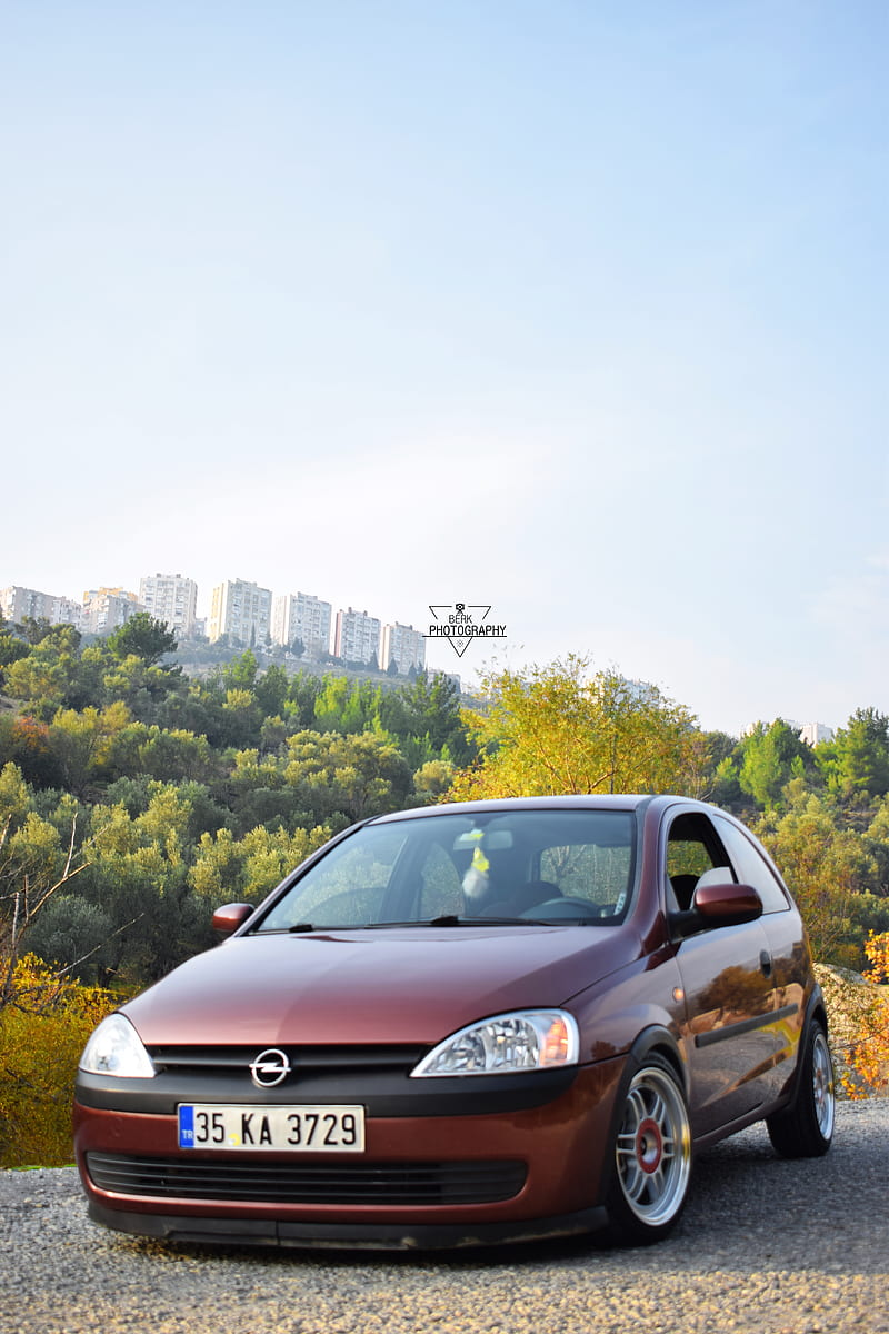 800x1200 Opel Corsa, araba, arabalar, berkcgraphy, car, carros, driving, golf, polo, white, HD phone wallpaper