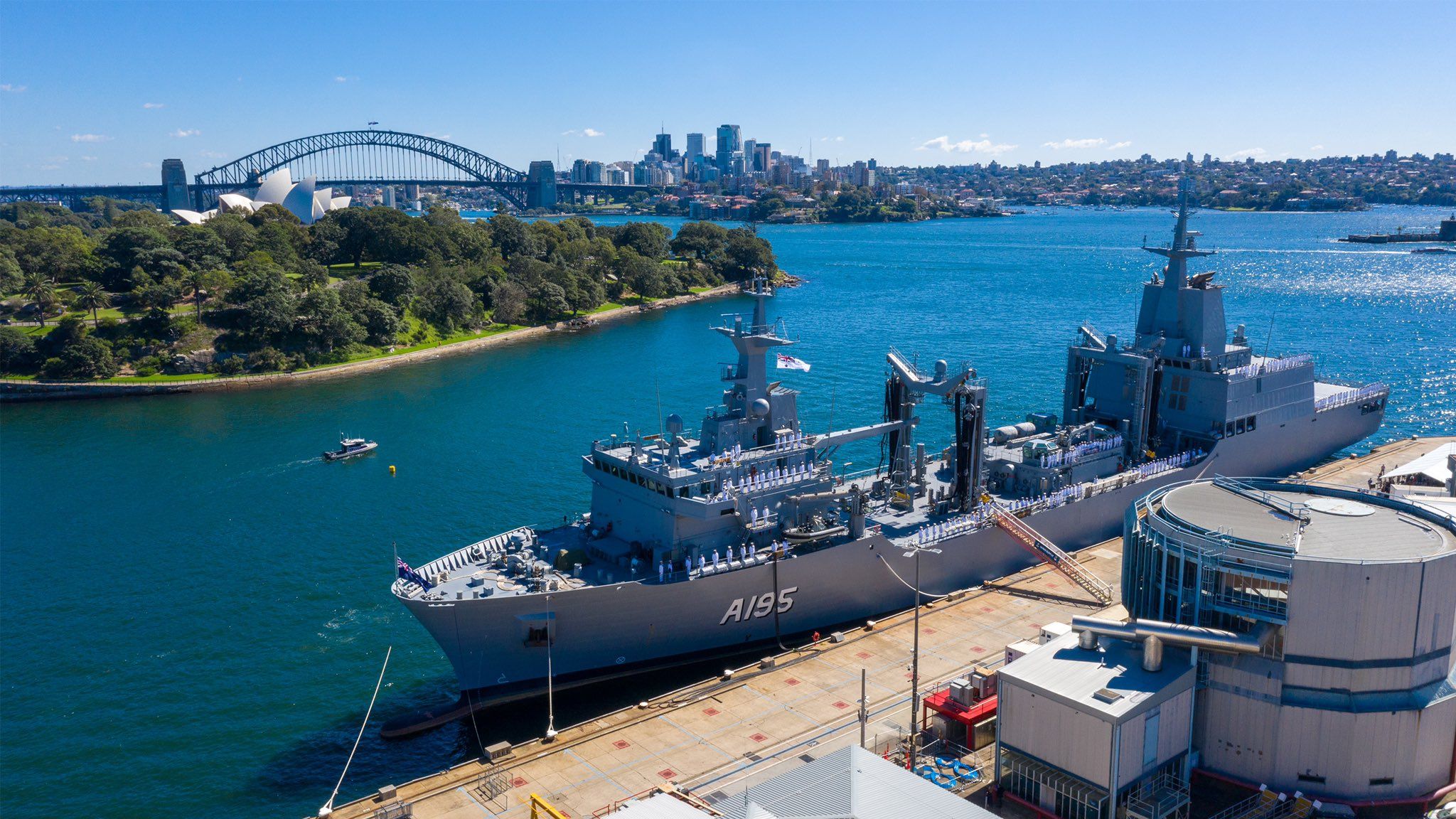 2048x1152 Royal Australian Navy Commissions HMAS Supply AOR