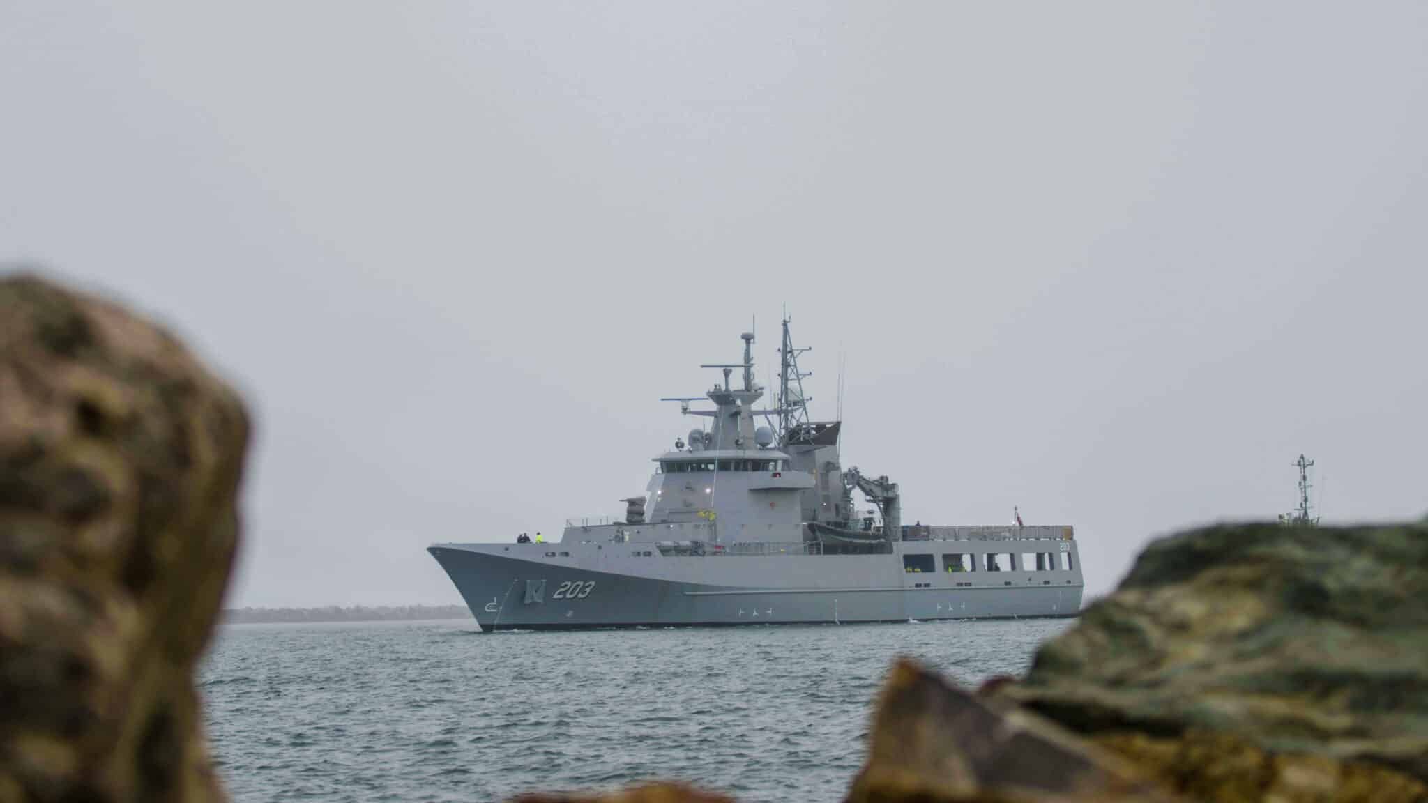 2048x1152 Australian Navy Accepts First Arafura Class OPV