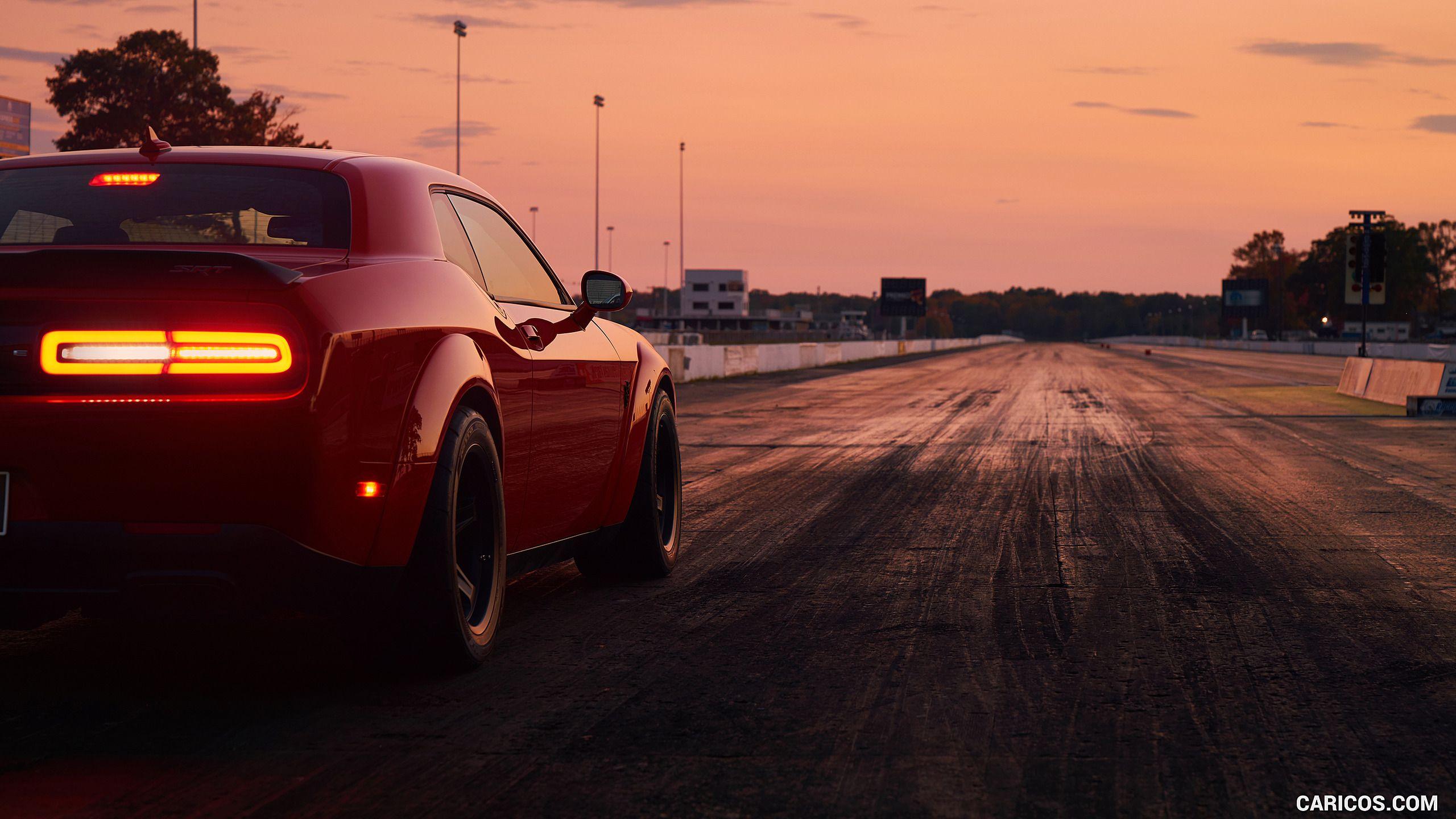 2560x1440 Dodge Challenger SRT Demon Light. HD Wallpaper