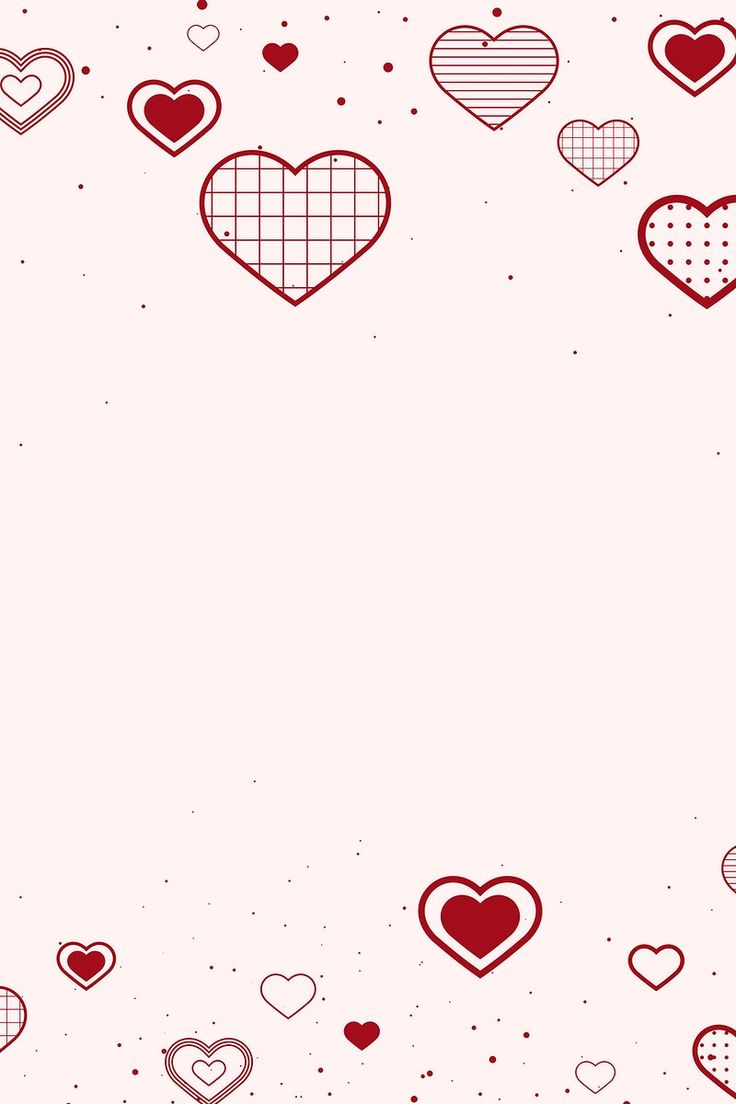 736x1104 Download premium vector of Vector lovely red border decorated with hearts about background, background, heart, design background, and border 2702679