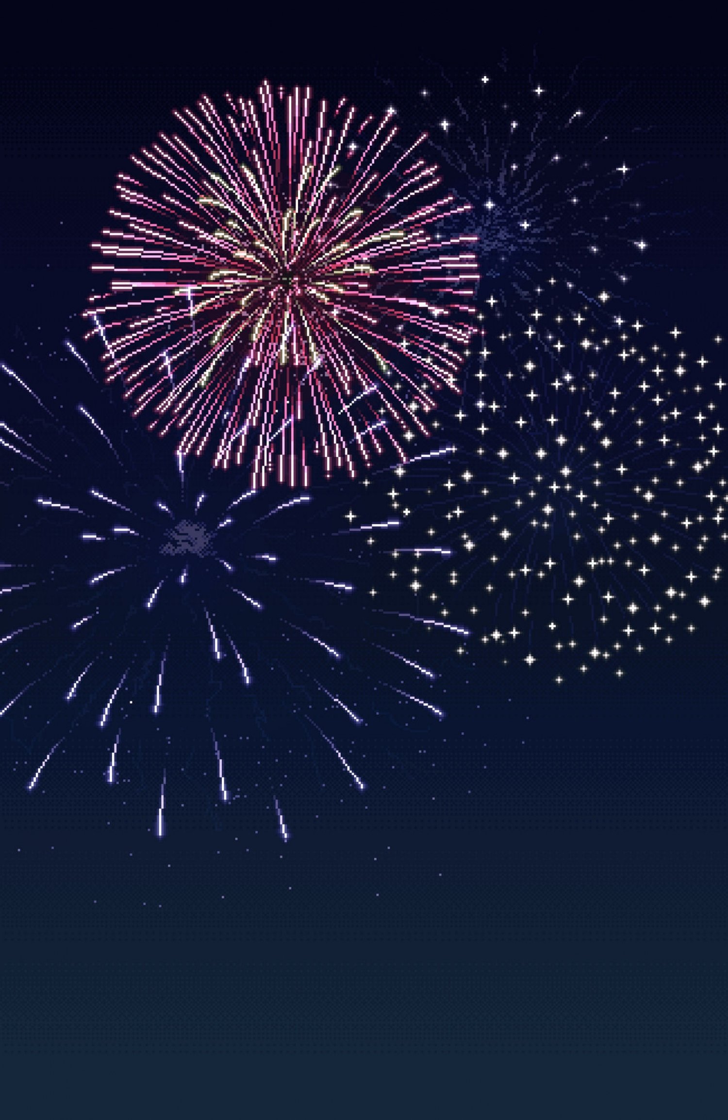1500x2308 Fireworks Digital Art