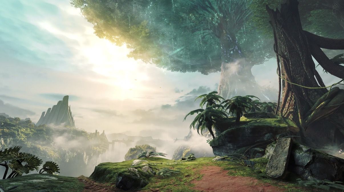 1206x673 Nintendo today just released some new screenshots of the forest area from metroid prime 4