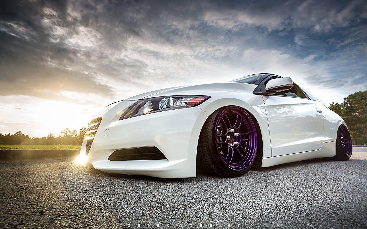 1280x800 Picture Honda Tuning Cr Z White Automobile Headlights