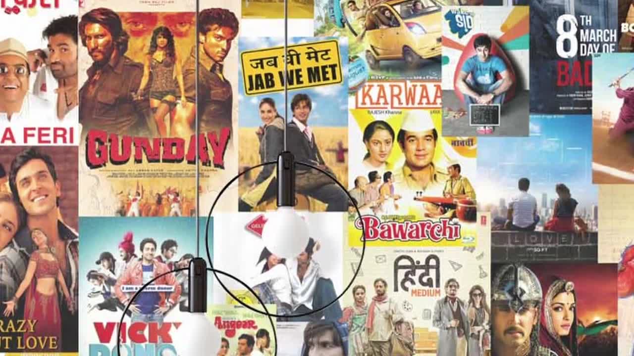 1280x720 Bollywood Movie Posters Removable Wallpaper Wall Mural Posters Traditional Wall Decor Movies by ShopyLand, W207