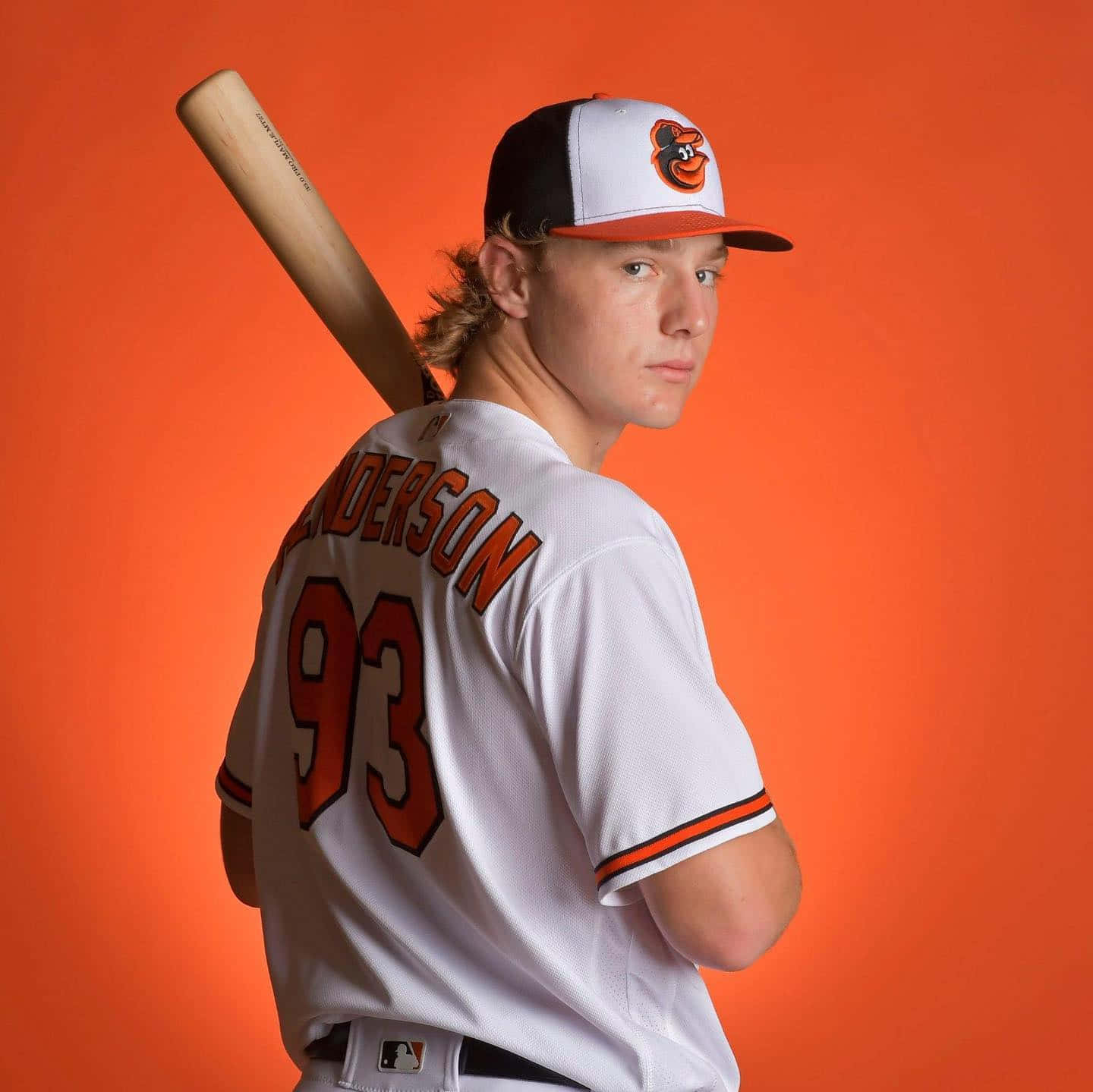 1440x1439 Download Baseball Player Gunnar Henderson Portrait Wallpaper
