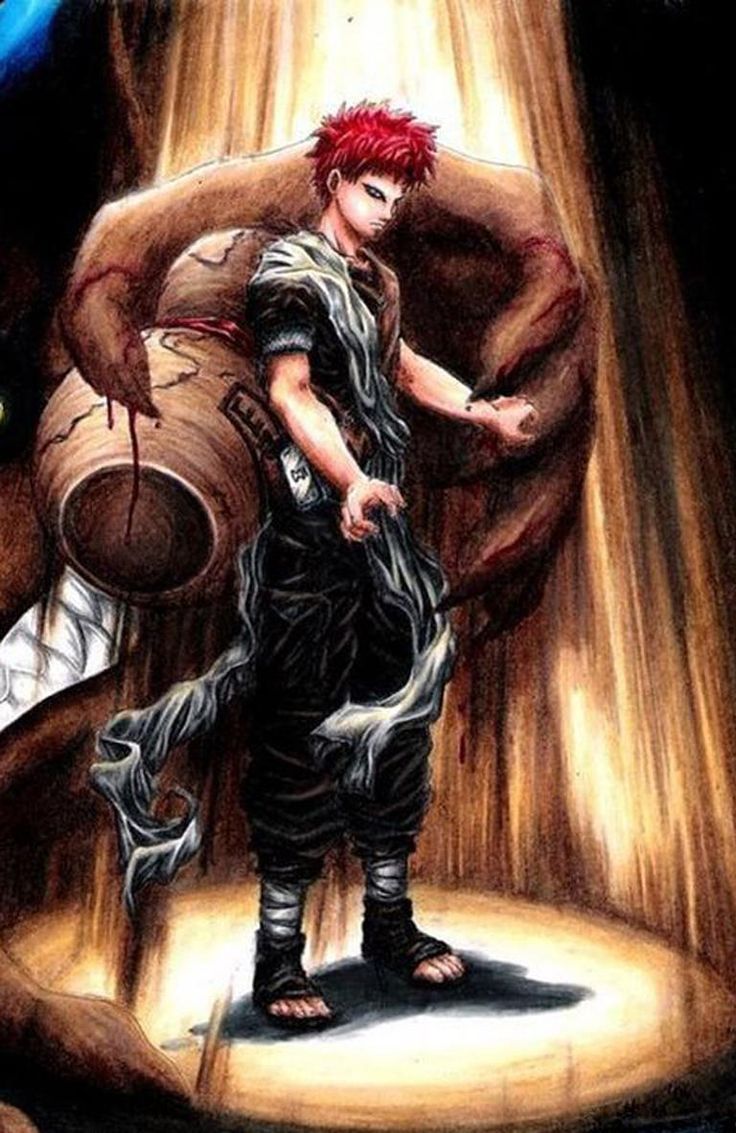 736x1133 Awesome Gaara iPhone Wallpaper