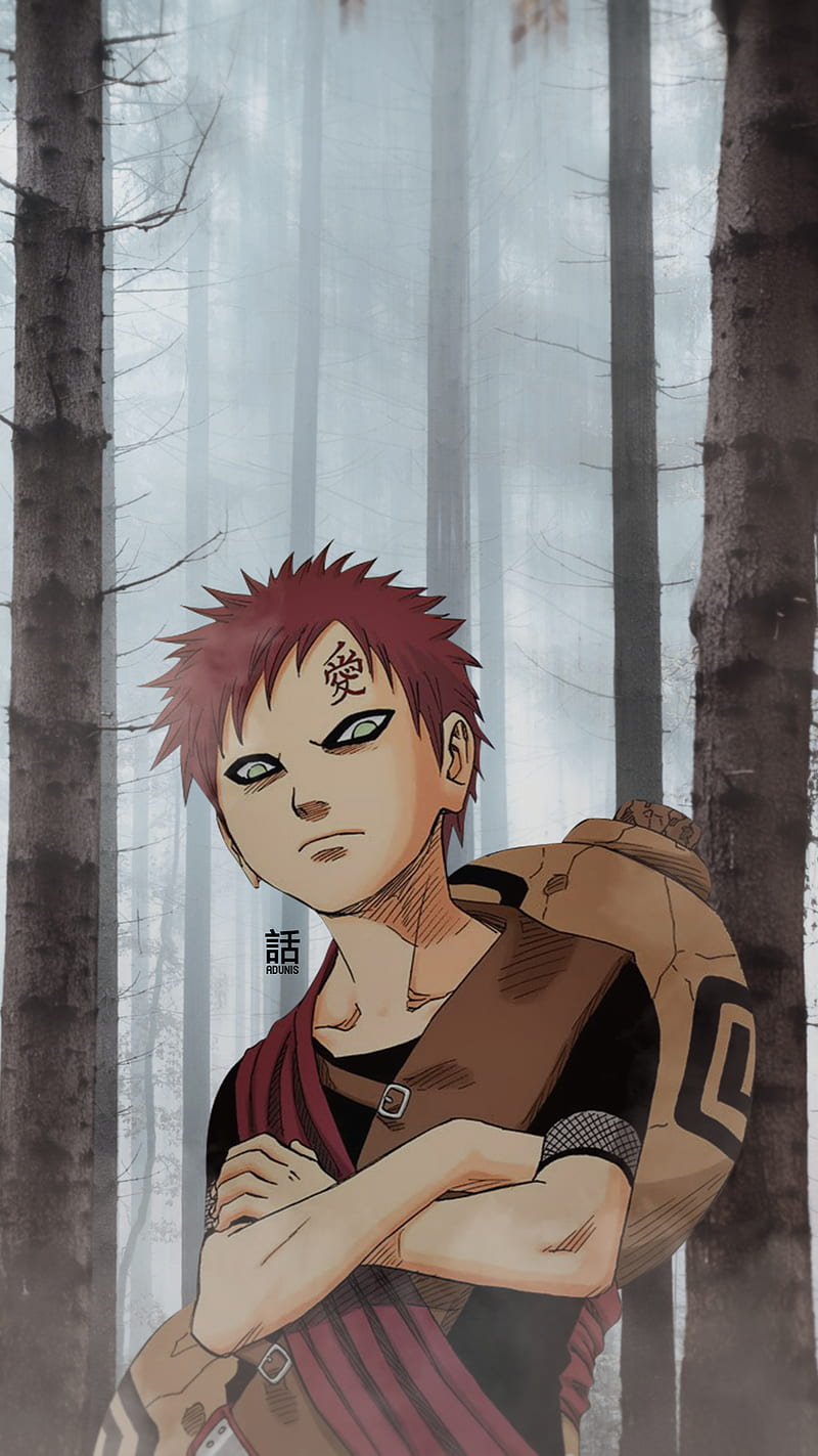 800x1423 Gaara, anime, naruto, HD phone wallpaper