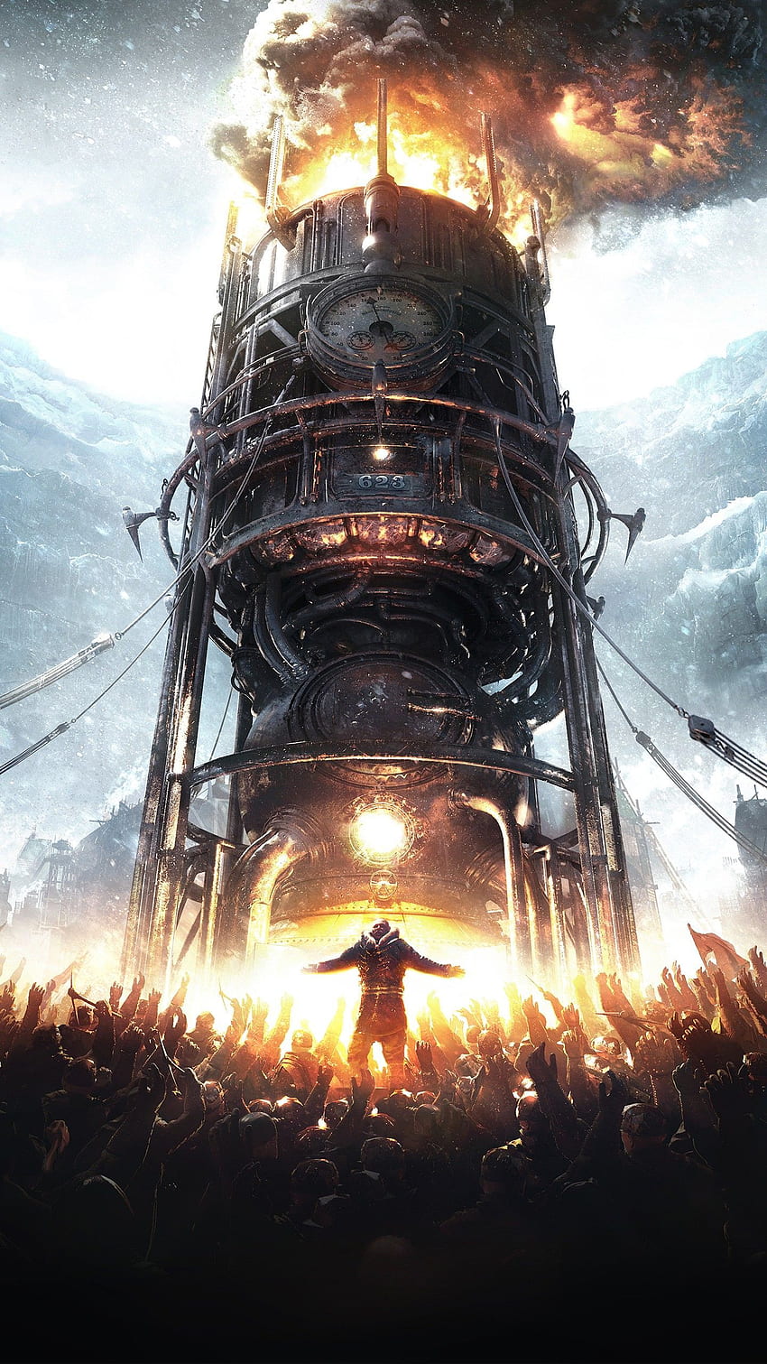 850x1511 Dieselpunk HD wallpaper